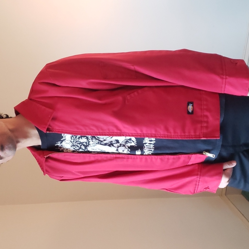Red dickies coat